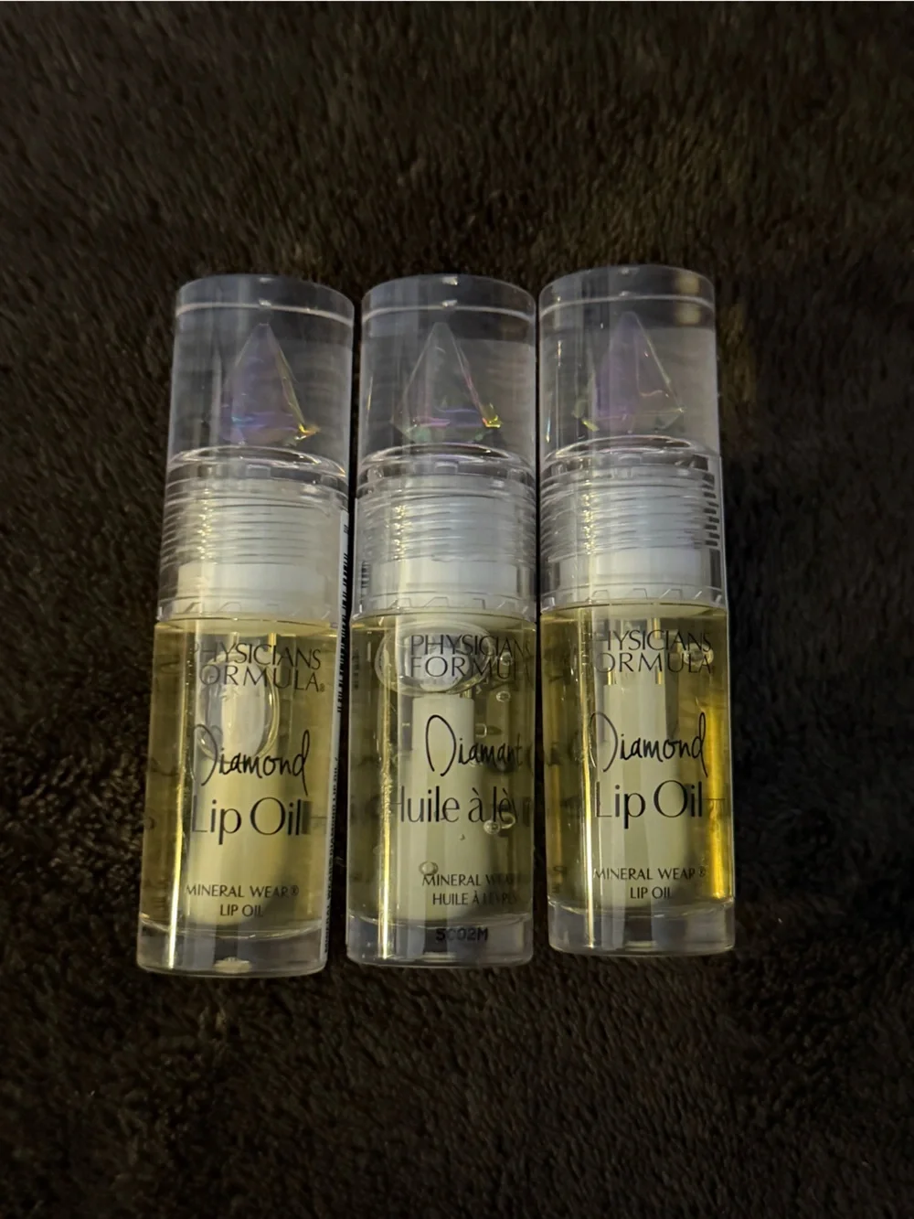Physicians Formula Clear Diamond Lip Oil - SEALED 3 PACK